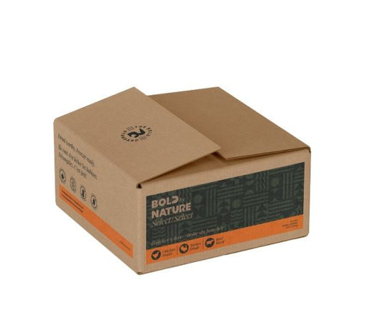 Bold by nature Sélect "boîte Du Boucher" Nourriture Crue Pour Chien - Poulet, Dinde & Boeuf 12 Lb