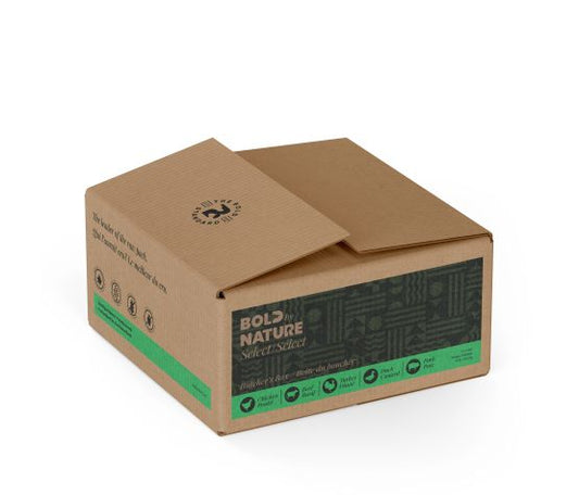 Bold by nature Sélect "boîte Du Boucher" Nourriture Crue Pour Chien - Variété De 5 Viandes 12 Lb