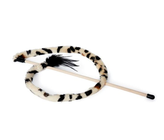 Bud'Z Jouet Pour Chat Serpentin Léopard Sur Bâton 45''