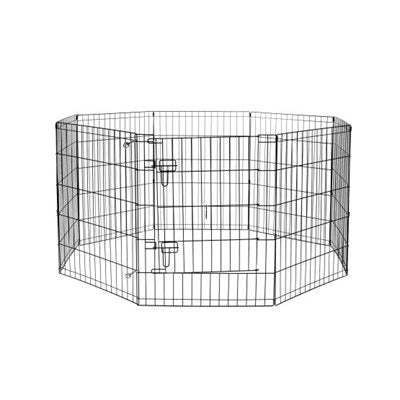 Bud'Z Enclos Chien Avec Porte 24X24'' 8 Sections