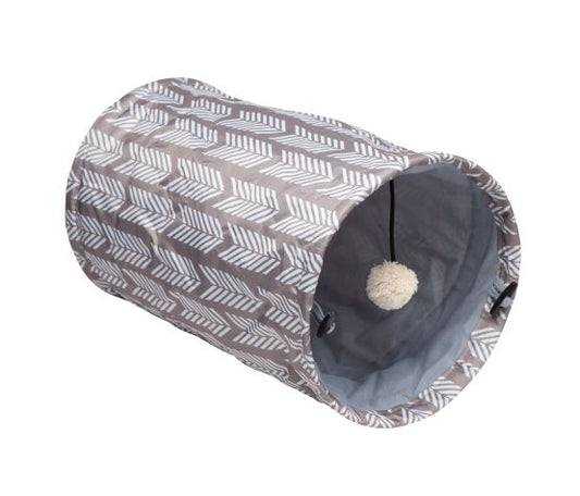 Bud'z Jouet Pour Chat - Tunnel Gris 24x39cm