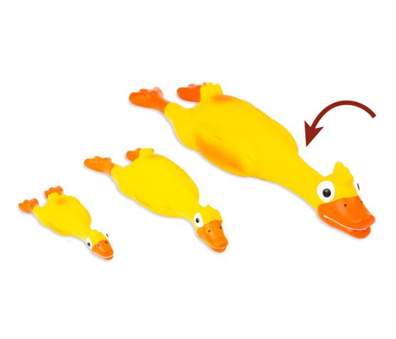 Bud'z Jouet En Latex Avec "squeaker" Pour Chien - Canard Jaune 16.9"