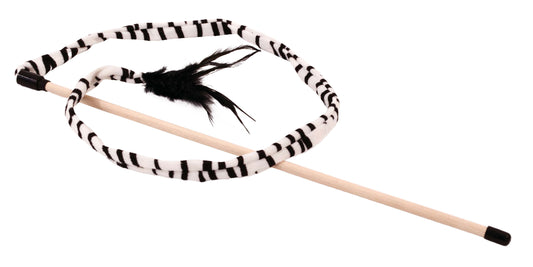 Bud'Z Jouet Pour Chat Serpentin Zèbre Sur Bâton 49''