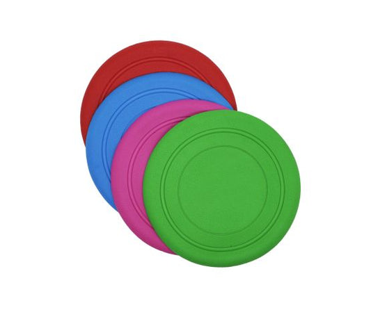 Bud'z Jouet En Caoutchouc Pour Chien - Disque Volant Tordant, Couleurs Assorties 10cm