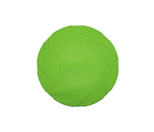 Bud'z Jouet En Caoutchouc Pour Chien - Disque Volant, Vert 23cm