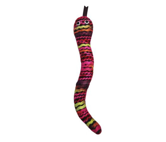 Bud'z Jouet Pour Chat, Avec Herbe à Chat - Serpent En Laine, Multicolore 23cm