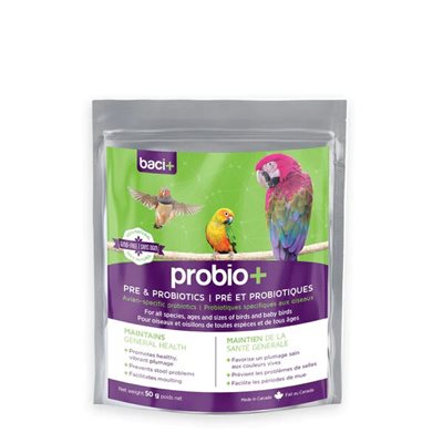 Baci+ Probio +Pour Oiseau 50Gr