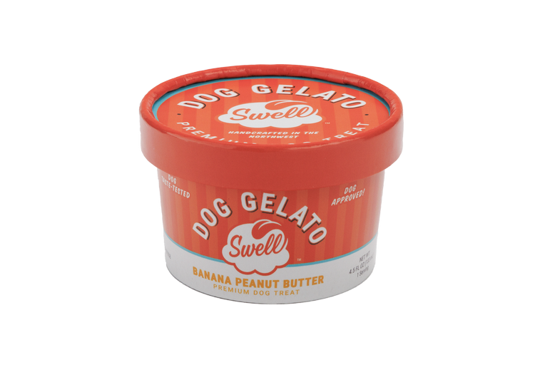 Swell Gelato Banane & Beurre d’Arachide 4.5oz
