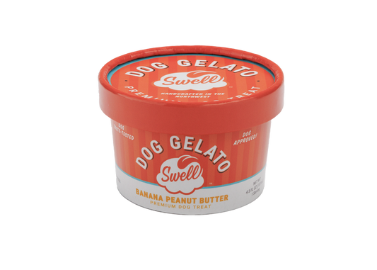 Swell Gelato Banane & Beurre d’Arachide 4.5oz