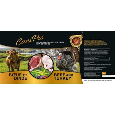 Canipro Boeuf & Dinde 30Lbs