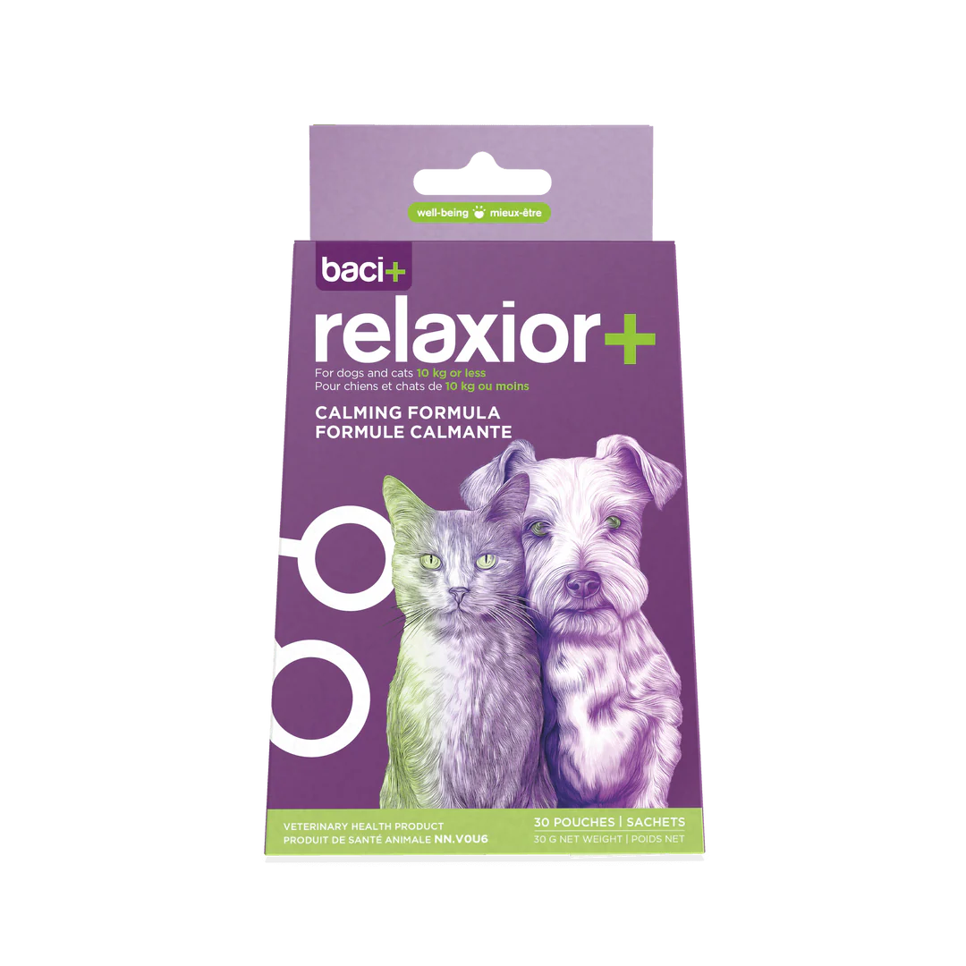 baci+ relaxior+ Pour chiens ou chats moins de 10Kg