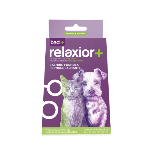 baci+ relaxior+ Pour chiens ou chats moins de 10Kg