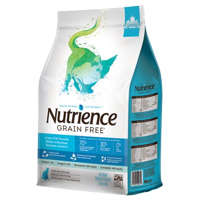 Nutrience Sans Grain Chat Poisson Océanique Et Saumon 2.5Kg