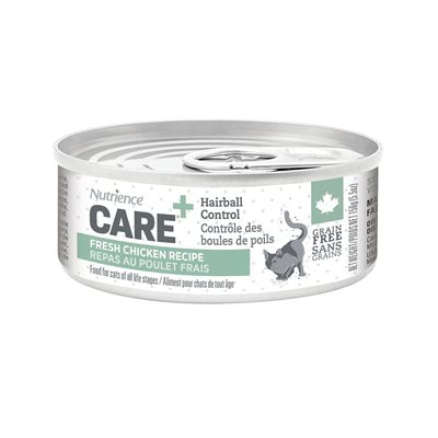 Nutrience Conserve Care Chat Controle Des Boules De Poils 156G