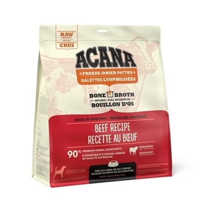 Acana Galettes Lyophilisees Boeuf 397G