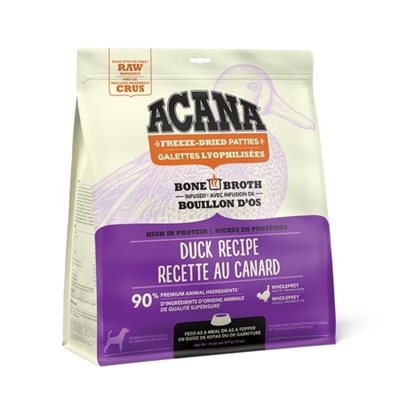 Acana Galettes Lyophilisees Canard 397G