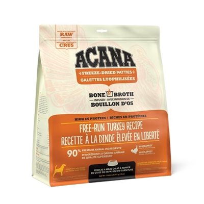 Acana Galettes Lyophilisees Dinde 397G