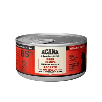 Acana Conserve Chat Boeuf Et Bouillon D'Os 3Oz