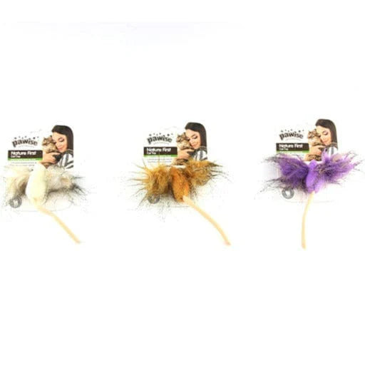 PAWISE – Jouet pour chat “Souris aux oreilles folles”