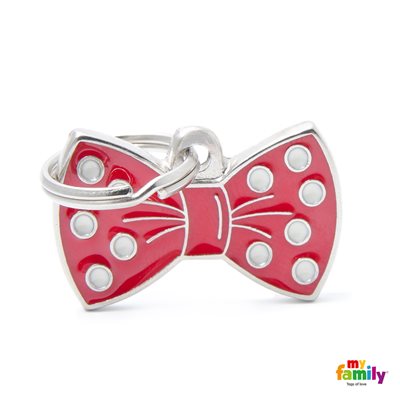 Medaille Bow Tie Red