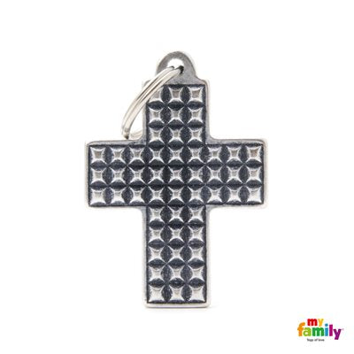 Medaille Big Cross Crox Studs