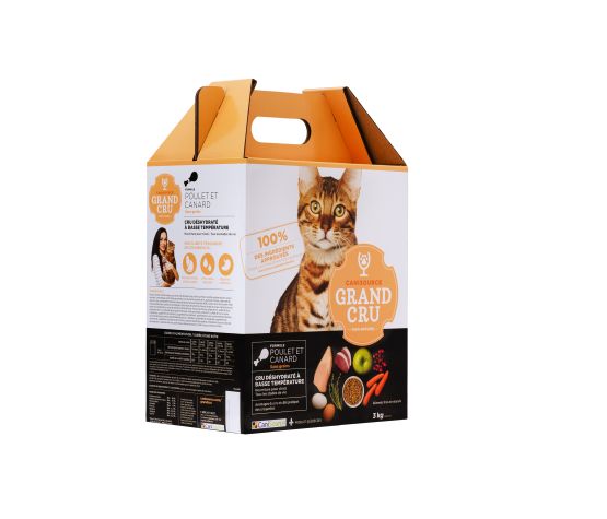 Canisource Grand Cru Pour Chat poulet canard 3 Kg