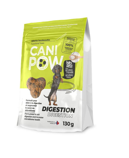 Cani Pow Gateries Fonctionnelles Chien Digestion 130G