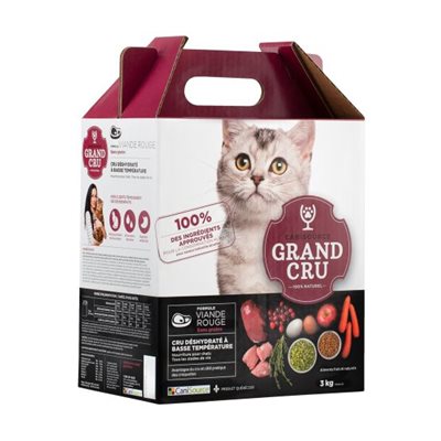 Canisource Grand Cru Chat Viande Rouge 3Kg