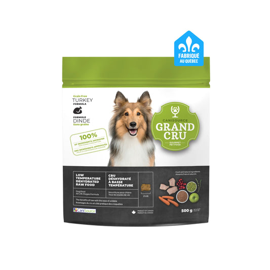 Canisource Grand Cru Nourriture Pour Chien, Sans Grains - Dinde 500g