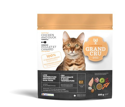 Canisource Grand Cru Nourriture Pour Chat, Poulet & Canard Sans Grains 300g