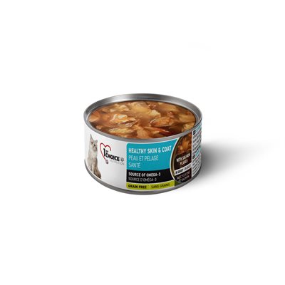 1St Choice Conserve Peau&Pelage Flocons Poissons 85G