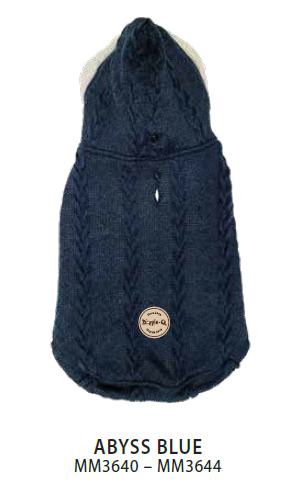 Doggie-Q Veste Doublé - Bleu Abysse