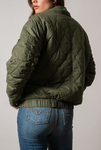 Kimes Ranch Manteau Matelassé - Phoebe - Moss - Femme