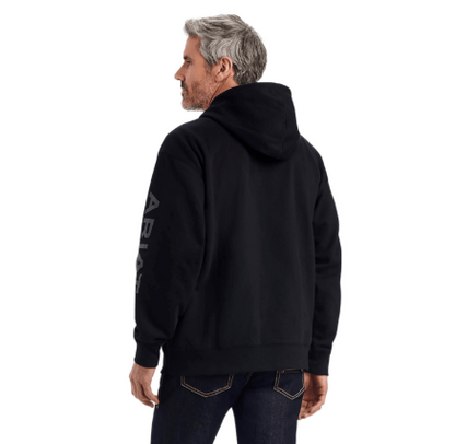 Ariat Sweat à capuche MNS avec logo Unisexe Noir