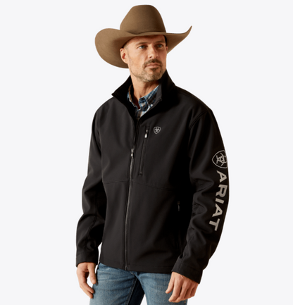 Ariat Veste softshell à logo MNS Homme Noir