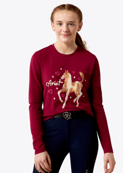 Ariat T-shirt YTH Painted Dream Fillette