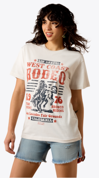 Ariat T-shirt WMS Rodeo 76 Boyfriend Femme