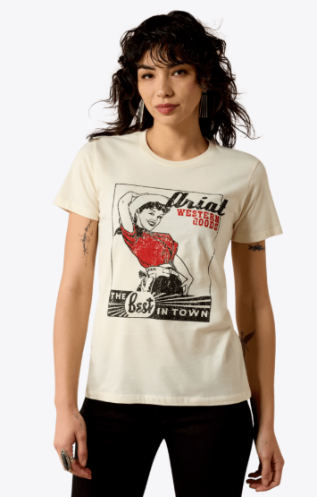 Ariat T-shirt WMS Best in Town Femme