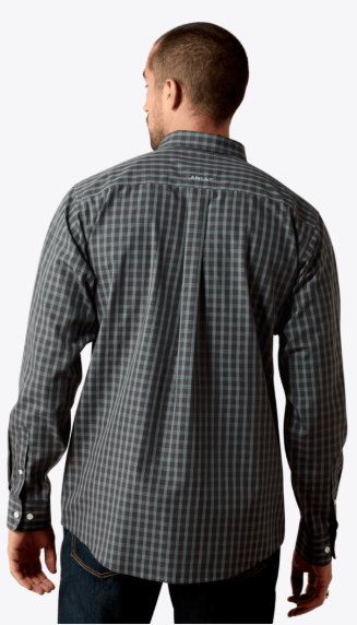 Ariat Chemise MNS Barbary coupe classique sans plis Homme