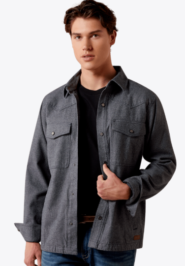Veste-chemise homme MNS