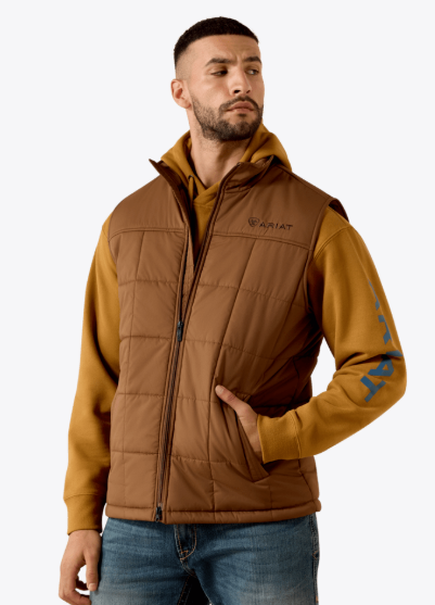 Ariat Gilet isolant MNS Crius Homme Brun