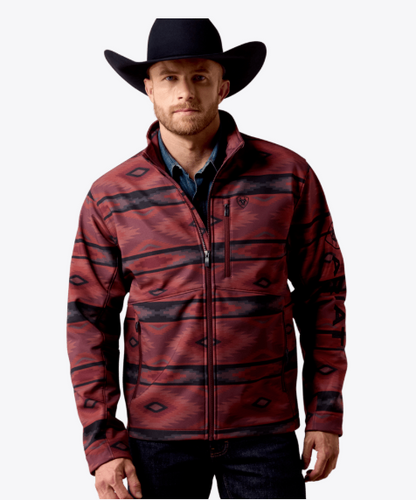 Ariat Veste softshell à logo MNS Homme Rouge