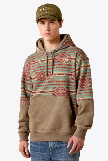 Ariat Sweat à capuche MNS Color Block Homme