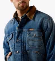 Veste de camionneur doublée de flanelle du MNS