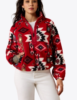 Ariat Sweat-shirt Pour Femme -Georgia- 1/2 fermeture éclair