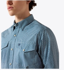 Ariat Chemise ajustée à boutons pression Homme - Phoenix