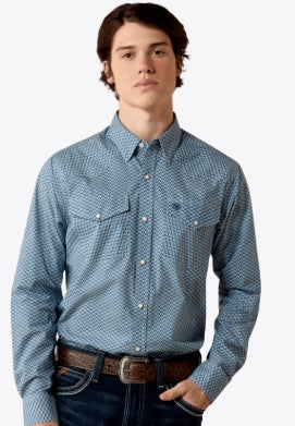Ariat Chemise ajustée à boutons pression Homme - Phoenix