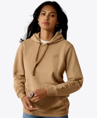 Ariat Sweat à capuche Femme Logo 2.0 - KAKI