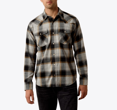Ariat Chemise rétro Avec boutons Pour Homme - Heinz
