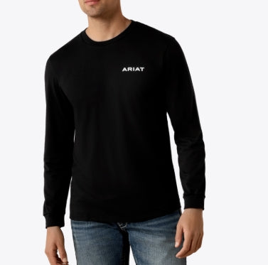 T-shirt à manches longues du MNS Ariat Desert Wanderer Circle